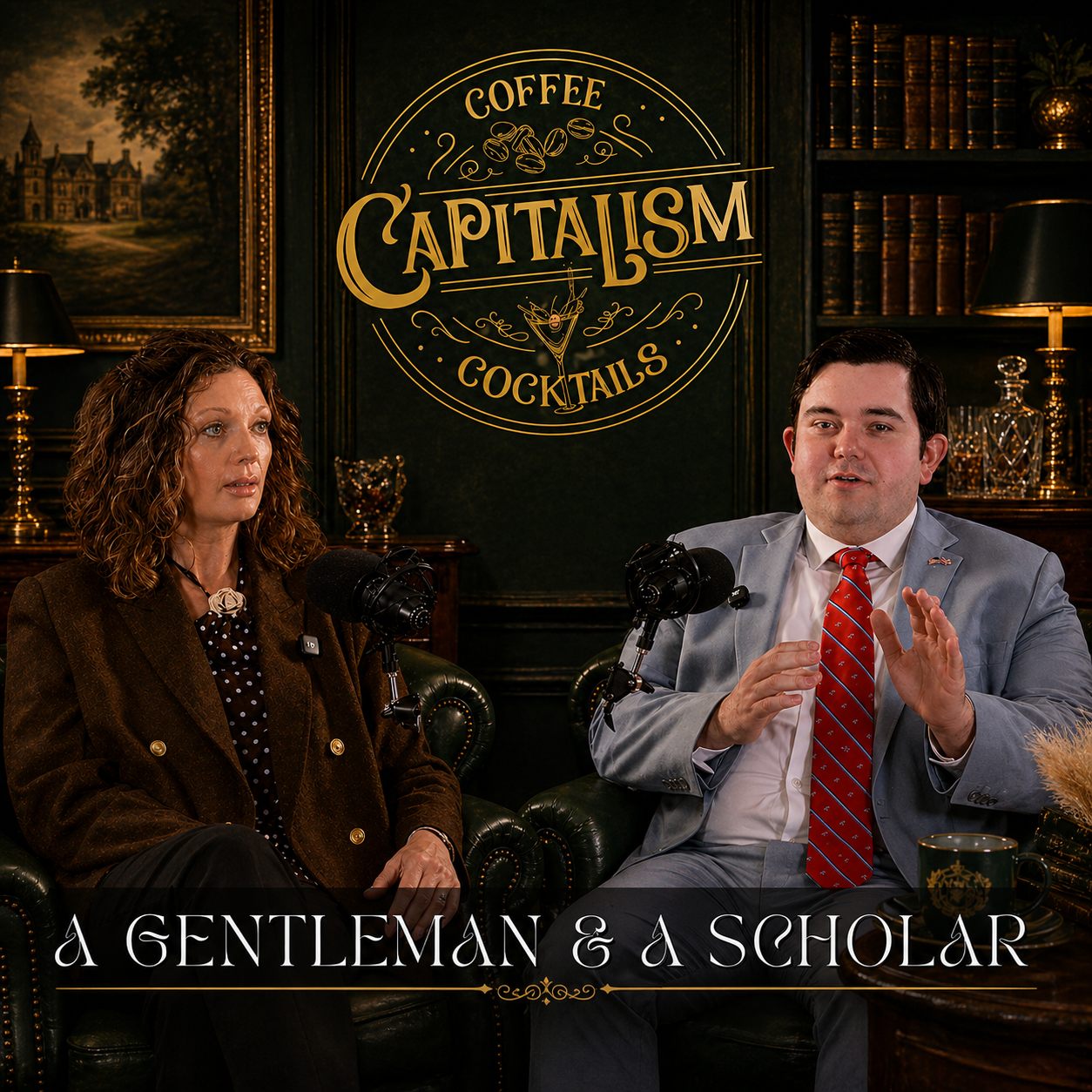 Coffee, Cocktails & Capitalism episode 'A Gentleman & a Scholar' — host with guest Lance Lunceford.
